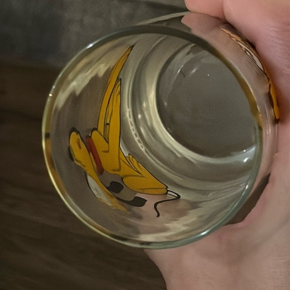 VTG Pepsi/Mickey Mouse/Walt Disney World Themed Drinking Glass Tumbler PLUTO - Picture 9 of 16